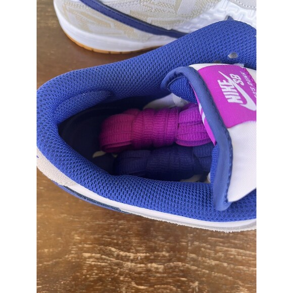 Nike SB Dunk Low "Rayssa Leal" Deep Royal/Vivid Purple Men's Size 10 FZ5251-001 - Picture 11 of 12